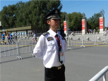 2017沈陽(yáng)馬拉松安?，F(xiàn)場(chǎng)